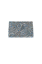 LEOPARD MESH MICRO SKIRT