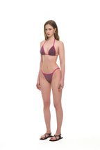 METALLIC SLUB BIKINI (MAUVE)