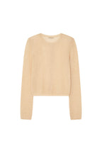 MOHAIR SLIM-FIT CARDIGAN (BEIGE)