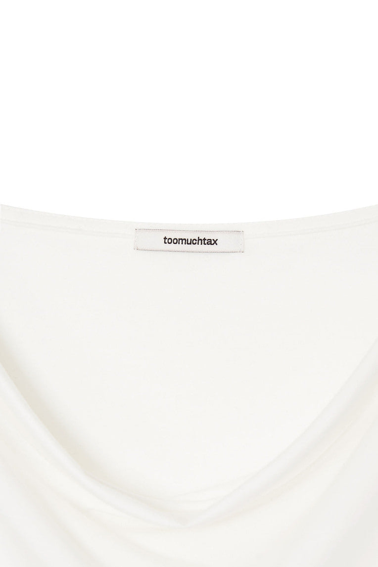 ONE SHOULDER LONG SLEEVE TOP (WHITE)
