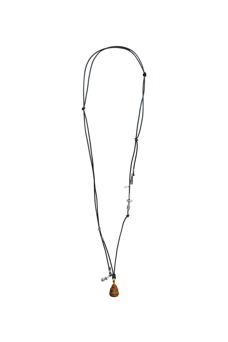 [ONLY ONE] CORAL CLUSTER GEMSTONE NECKLACE