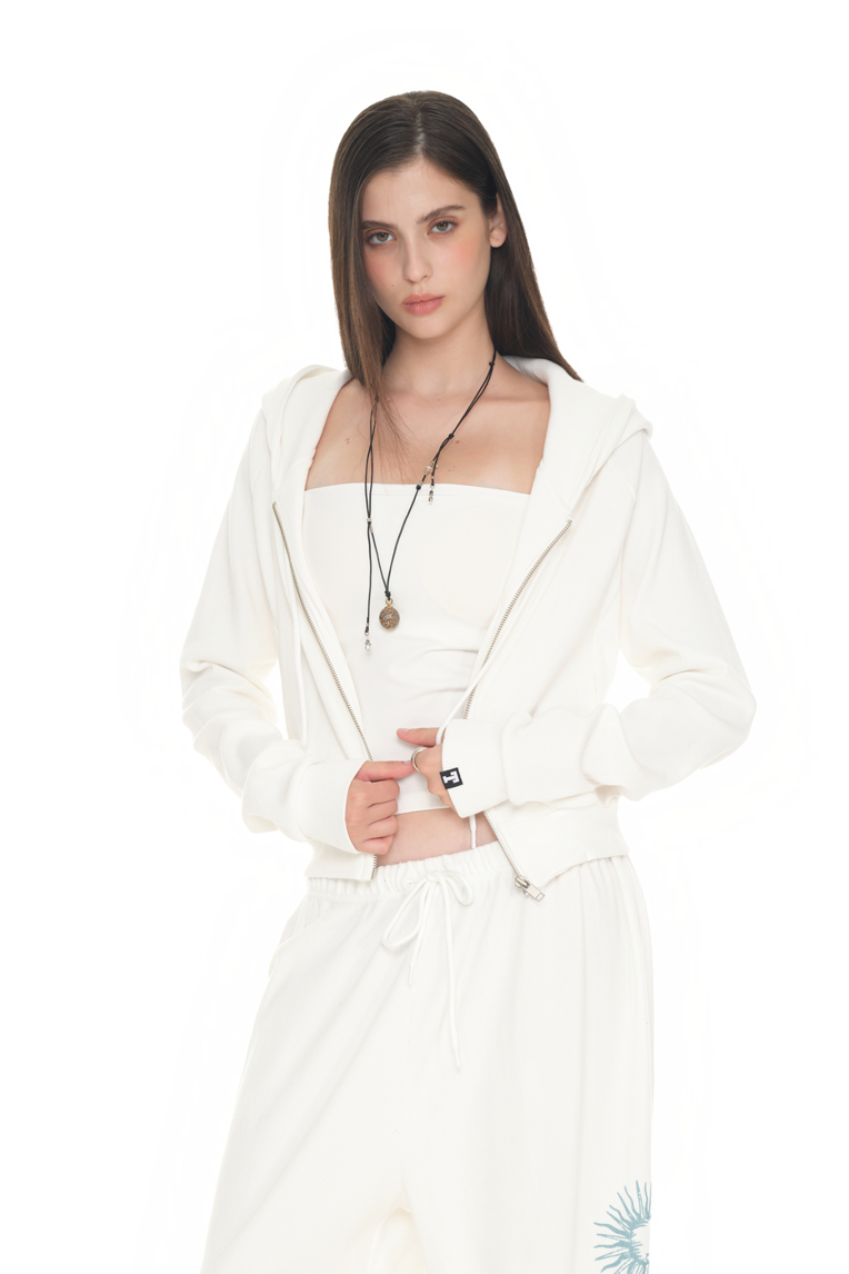 [ONLY ONE] SPOTTED MARBLE GEMSTONE NECKLACE