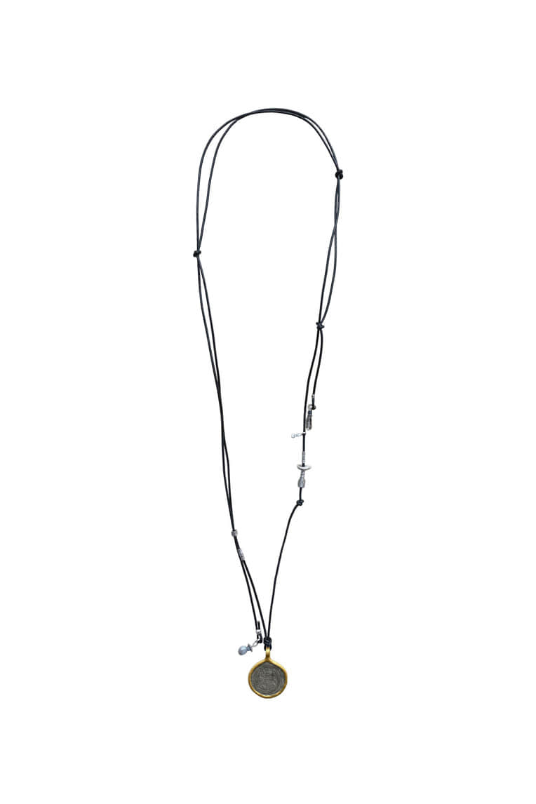 [ONLY ONE] TOTEM CIRCLE GEMSTONE NECKLACE