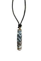 [ONLY ONE] ZIGZAG JADE GEMSTONE NECKLACE