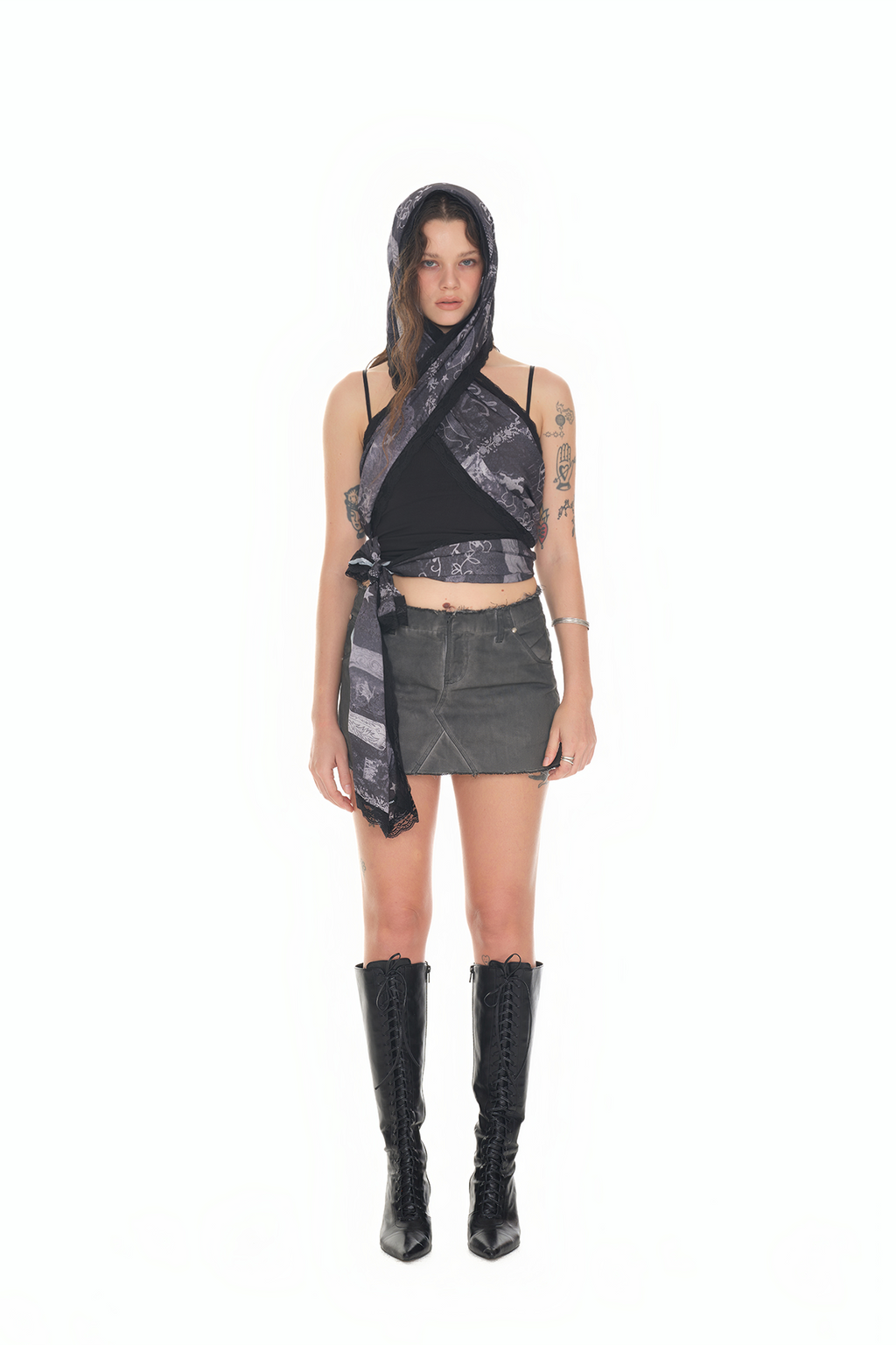 RIDE FOR LOVE LACE LONG SCARF