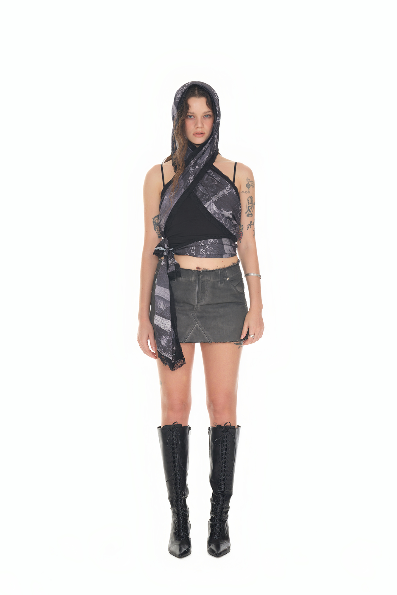 RIDE FOR LOVE LACE LONG SCARF