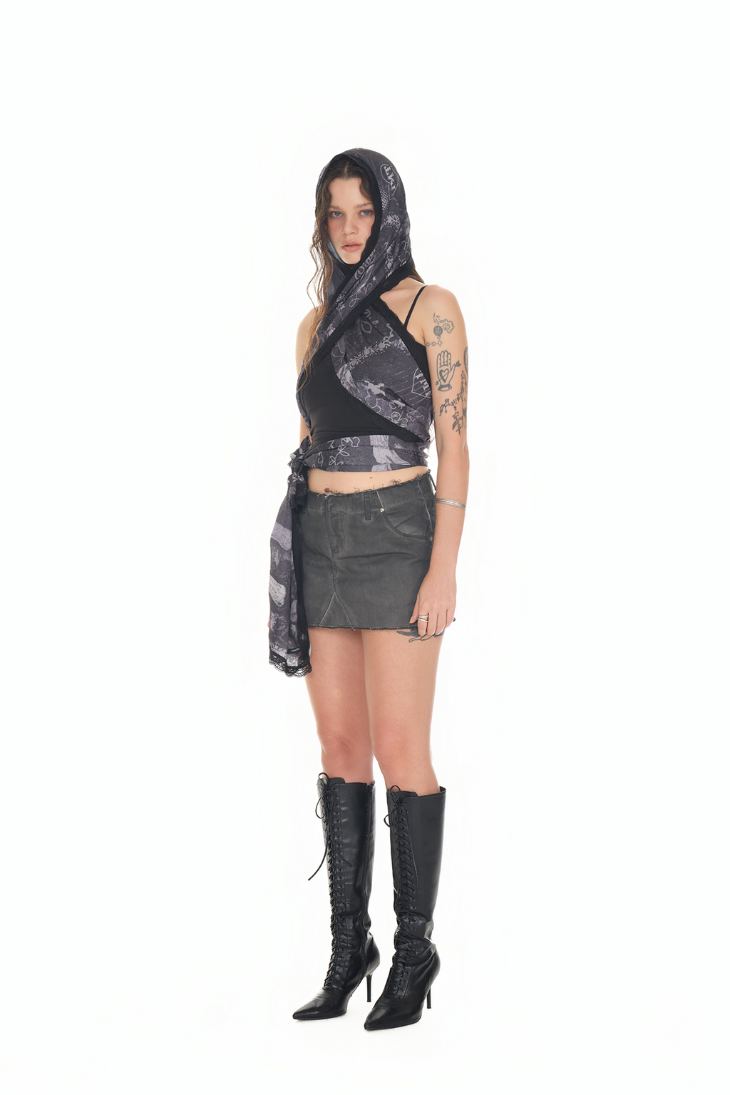 RIDE FOR LOVE LACE LONG SCARF