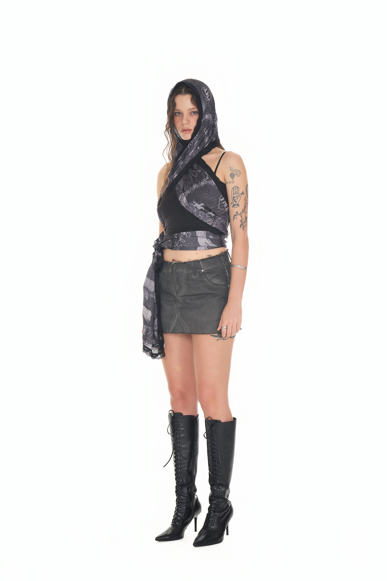 RIDE FOR LOVE LACE LONG SCARF