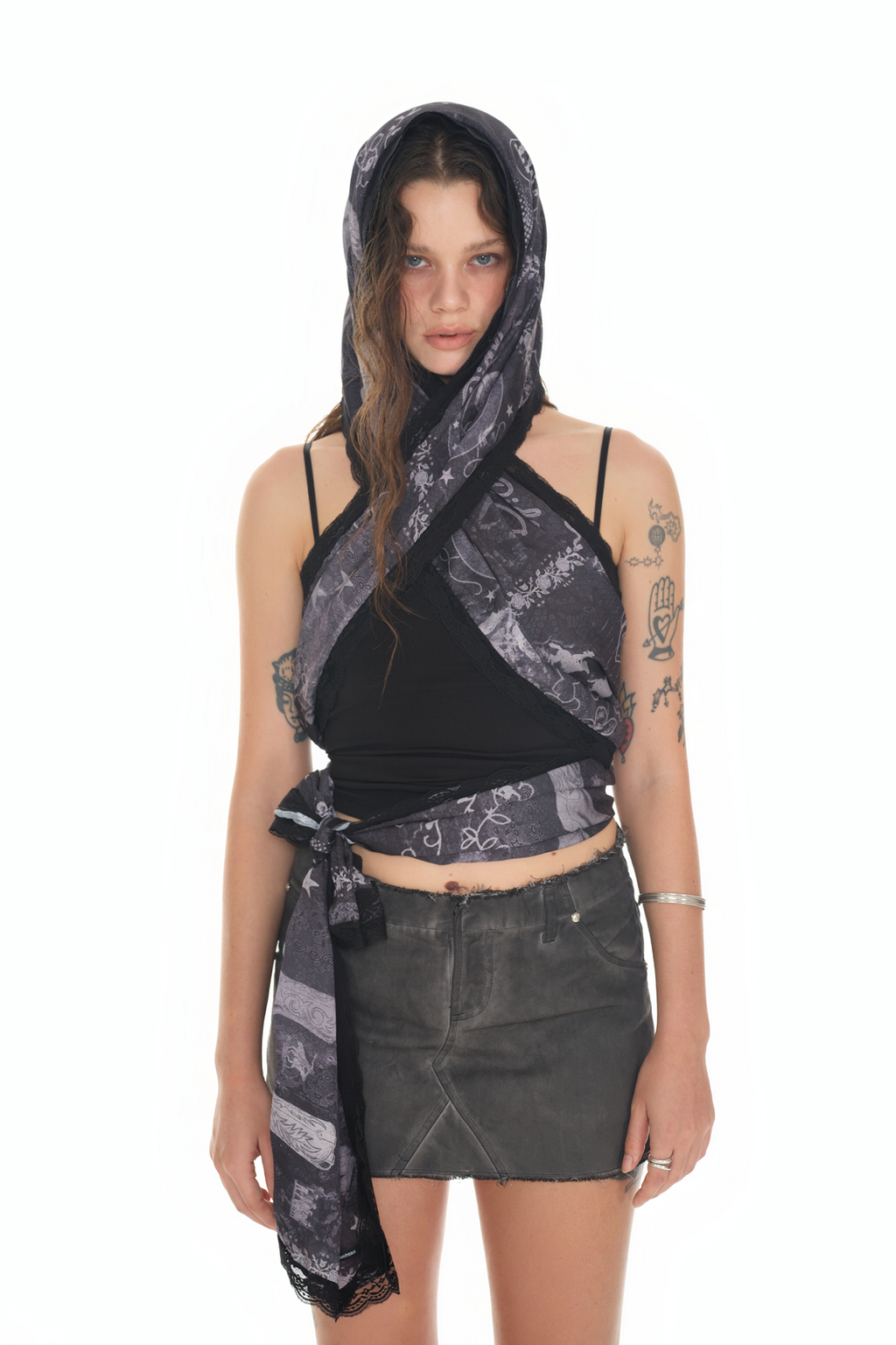 RIDE FOR LOVE LACE LONG SCARF