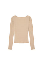 SCOOP NECK LACE TRIMMING CARDIGAN (BEIGE)