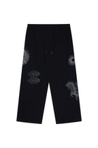 TAROT 02 WAFFLE PANTS (BLACK)