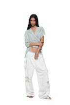 TAROT 02 WAFFLE PANTS (WHITE)