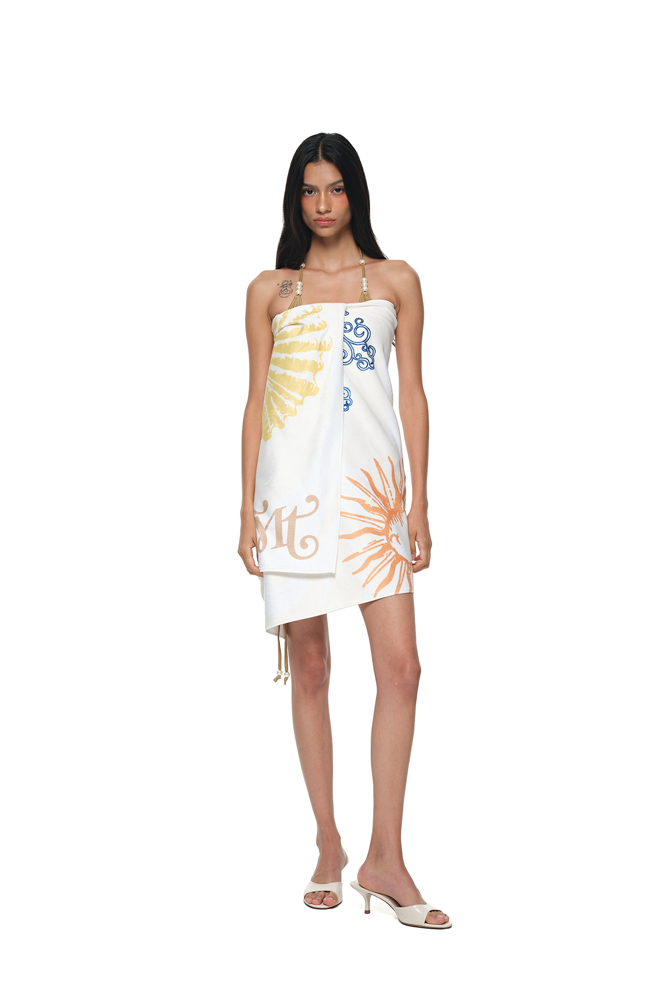 TAROT BEACH TOWEL (LEMON)