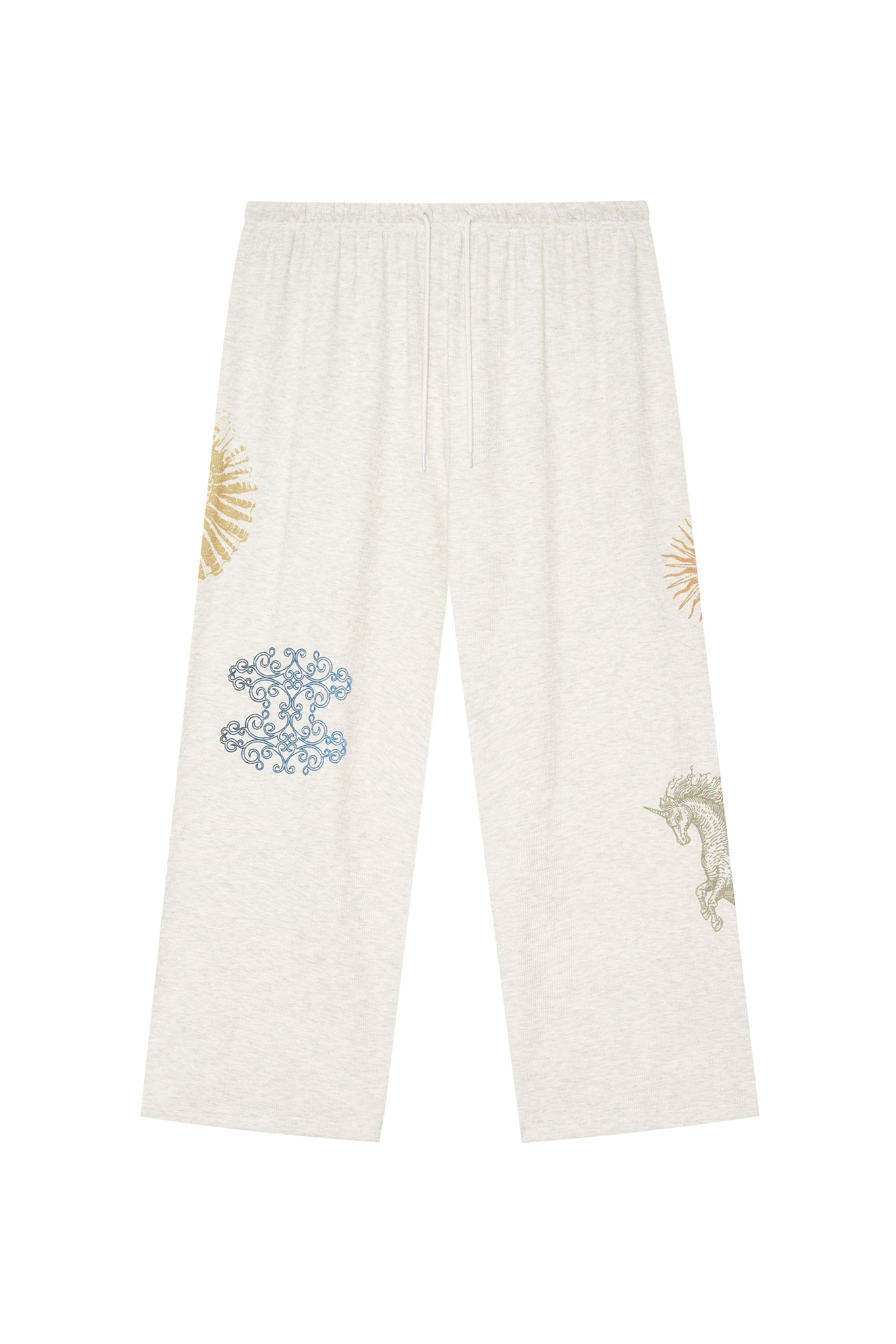 TAROT WAFFLE PANTS (IVORY)