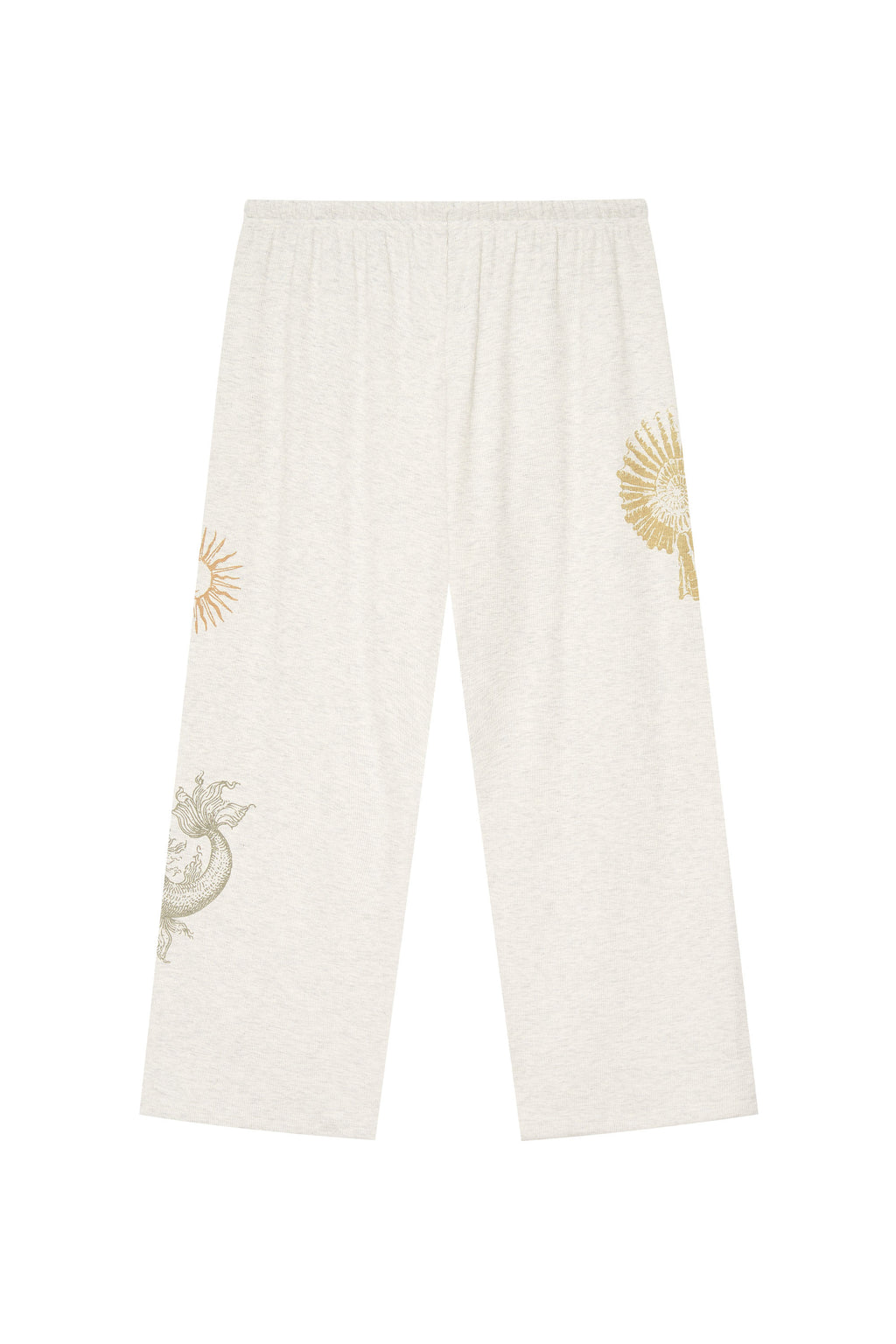 TAROT WAFFLE PANTS (IVORY)