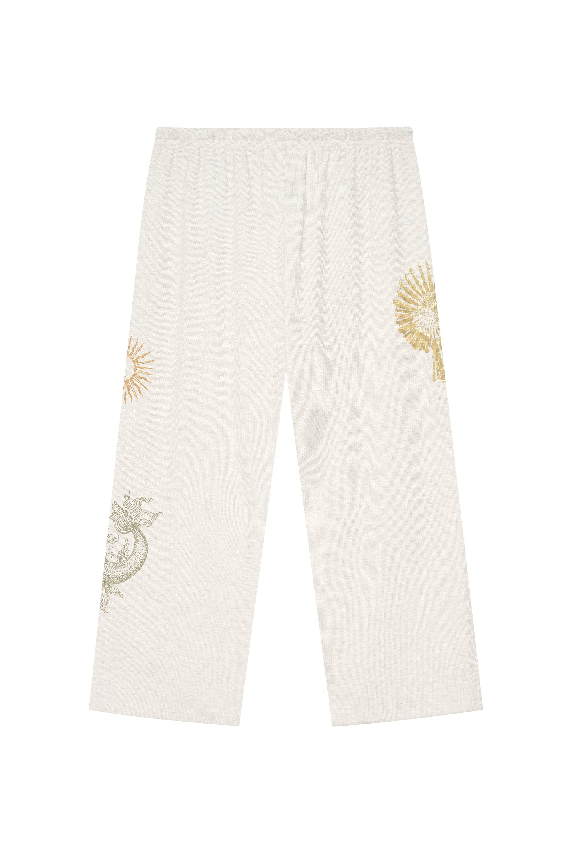 TAROT WAFFLE PANTS (IVORY)