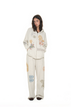 TAROT WAFFLE PANTS (IVORY)