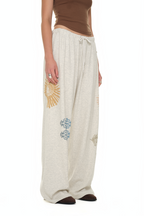 TAROT WAFFLE PANTS (IVORY)