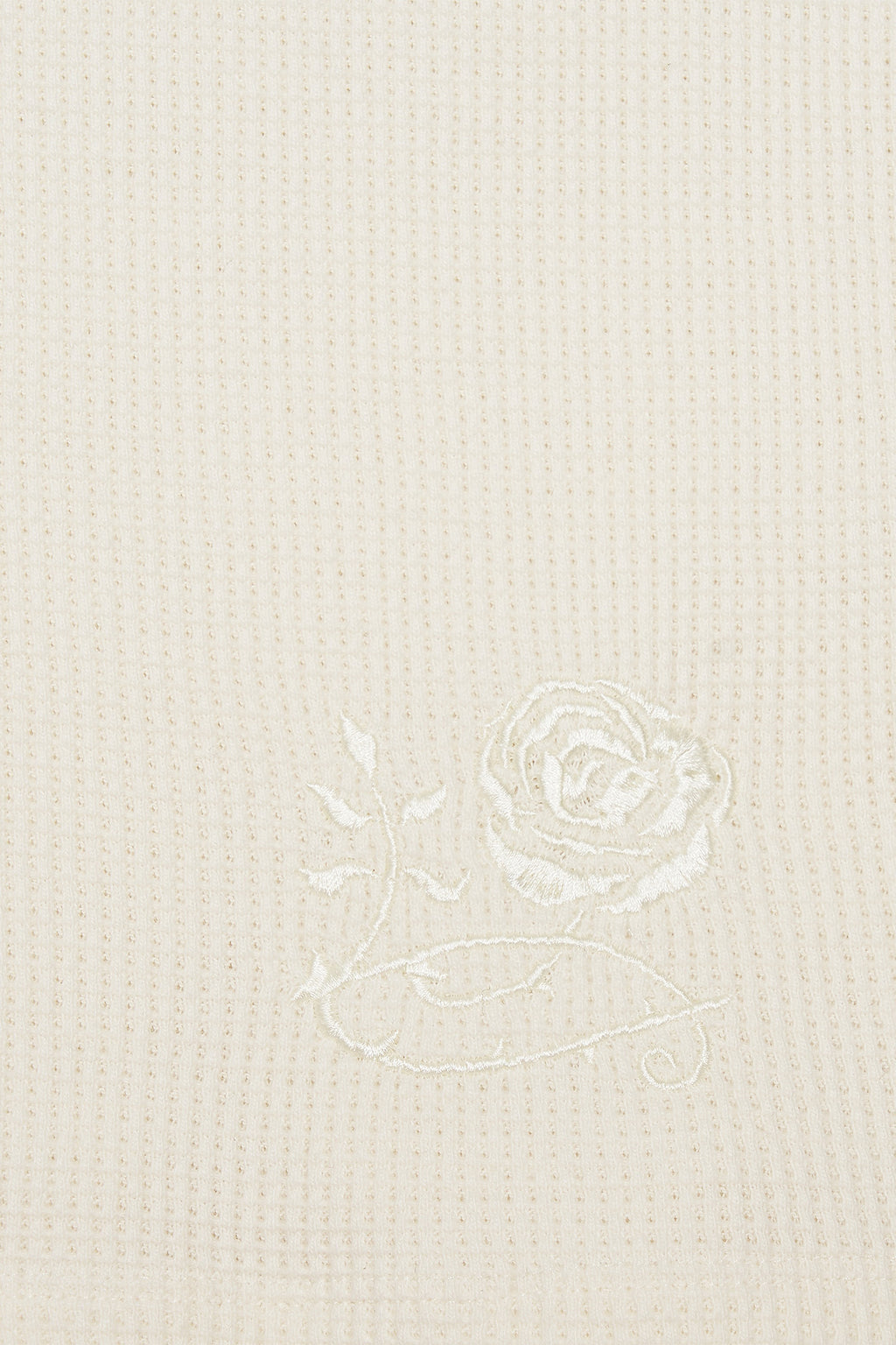 WAFFLE TANK TOP (IVORY)