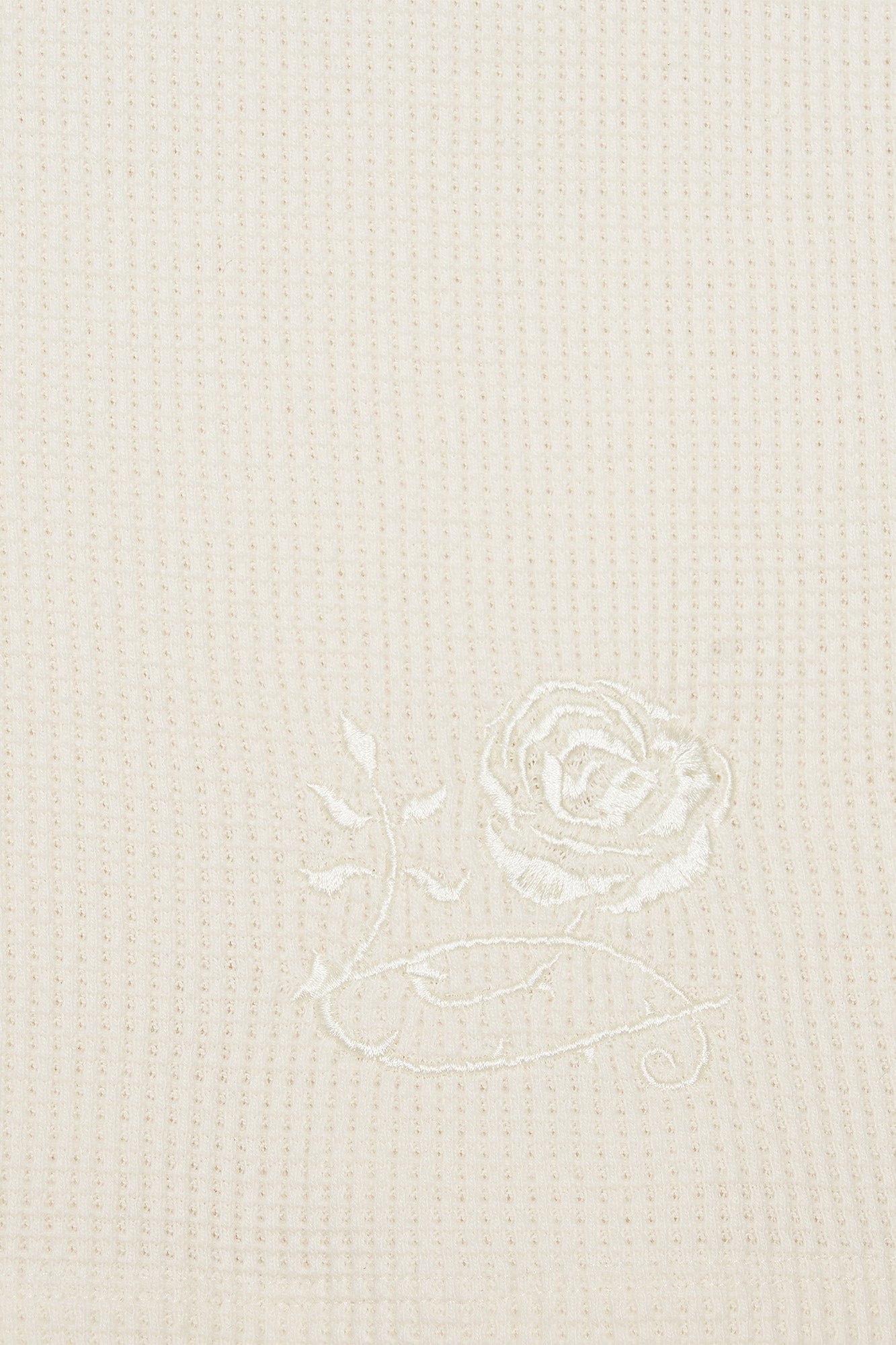 WAFFLE TANK TOP (IVORY)