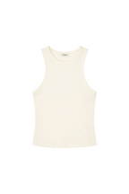 WAFFLE TANK TOP (IVORY)