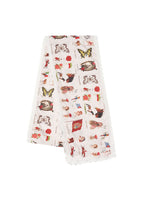 WESTERN ARCHIVE LACE LONG SCARF