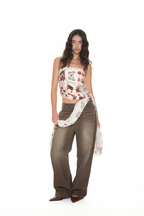 WESTERN ARCHIVE LACE LONG SCARF
