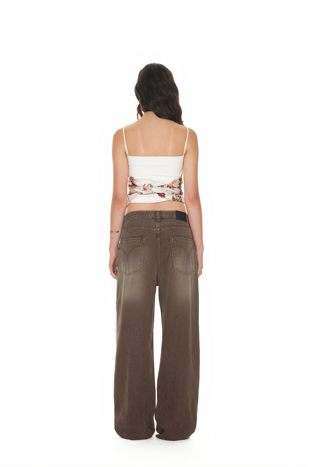 WESTERN ARCHIVE LACE LONG SCARF