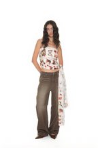WESTERN ARCHIVE LACE LONG SCARF