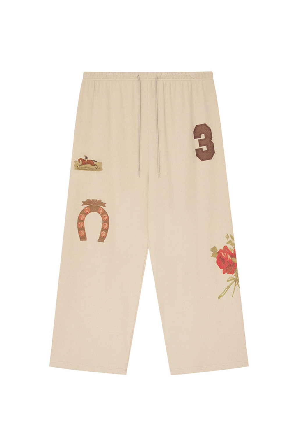 WESTERN WAFFLE PANTS (BEIGE)