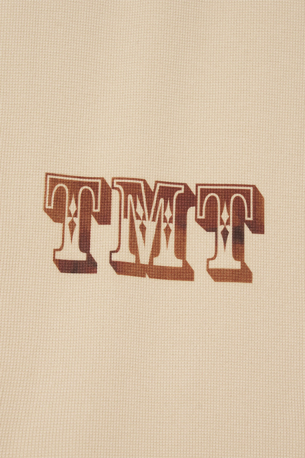 WESTERN WAFFLE PANTS (BEIGE)