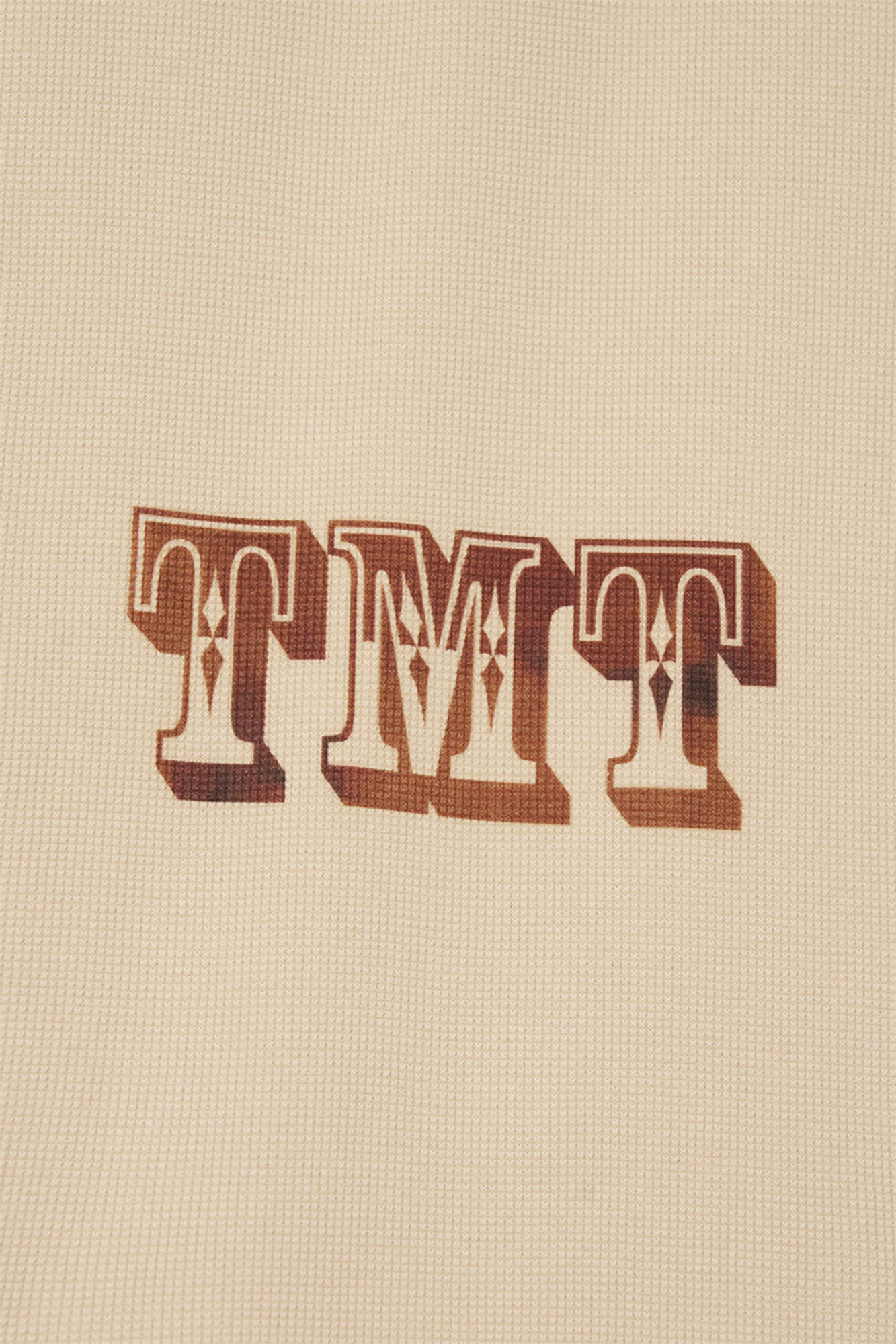 WESTERN WAFFLE PANTS (BEIGE)