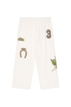 WESTERN WAFFLE PANTS (WHITE)