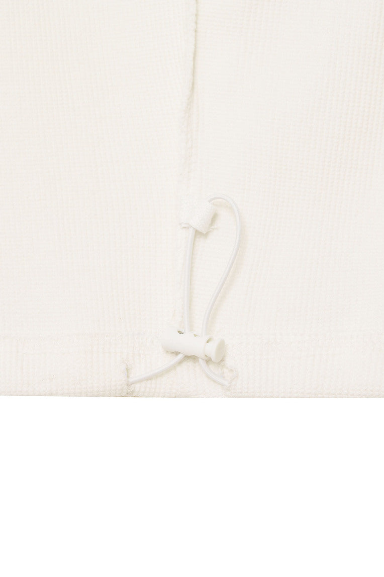 WESTERN WAFFLE PANTS (WHITE)