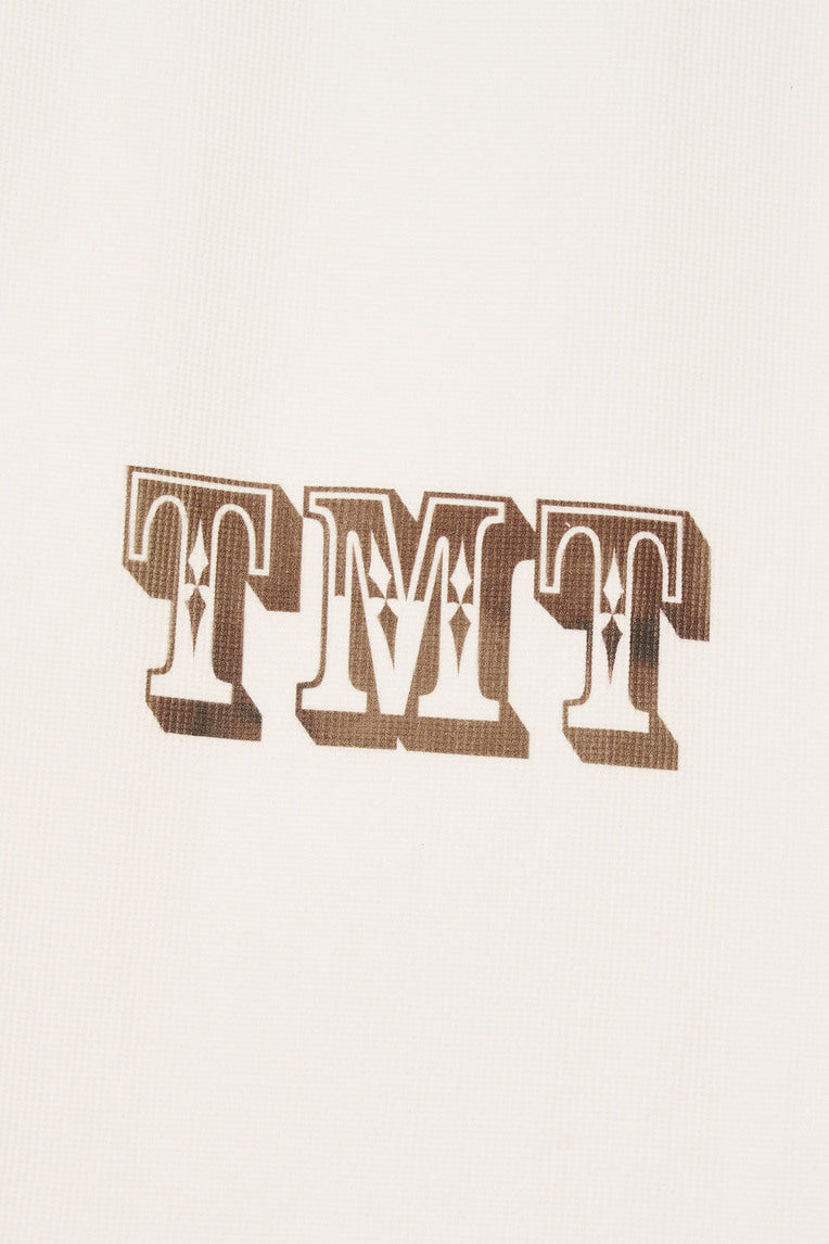 WESTERN WAFFLE PANTS (WHITE)