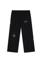 ZODIAC HOTFIX WAFFLE PANTS (BLACK)