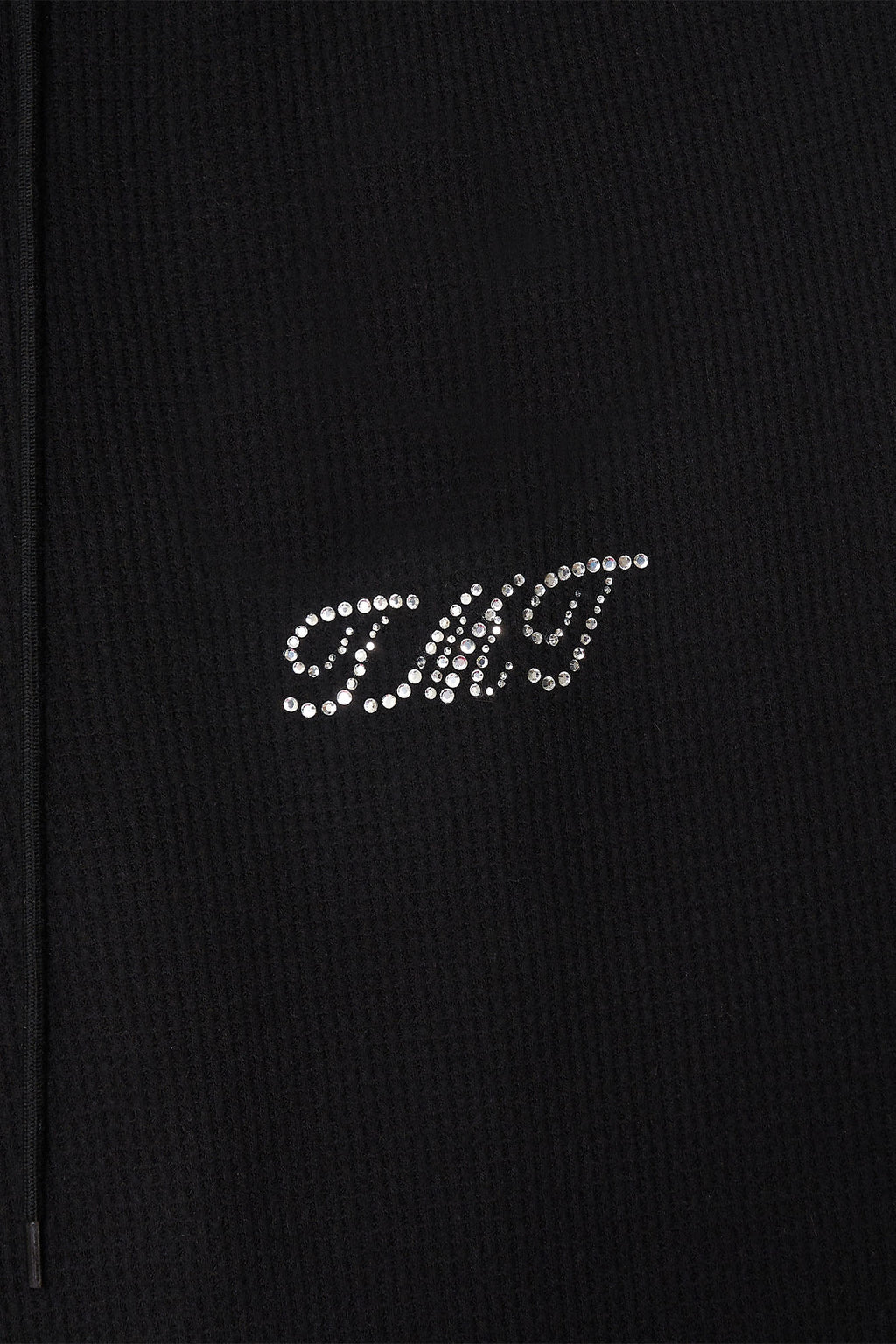 ZODIAC HOTFIX WAFFLE PANTS (BLACK)