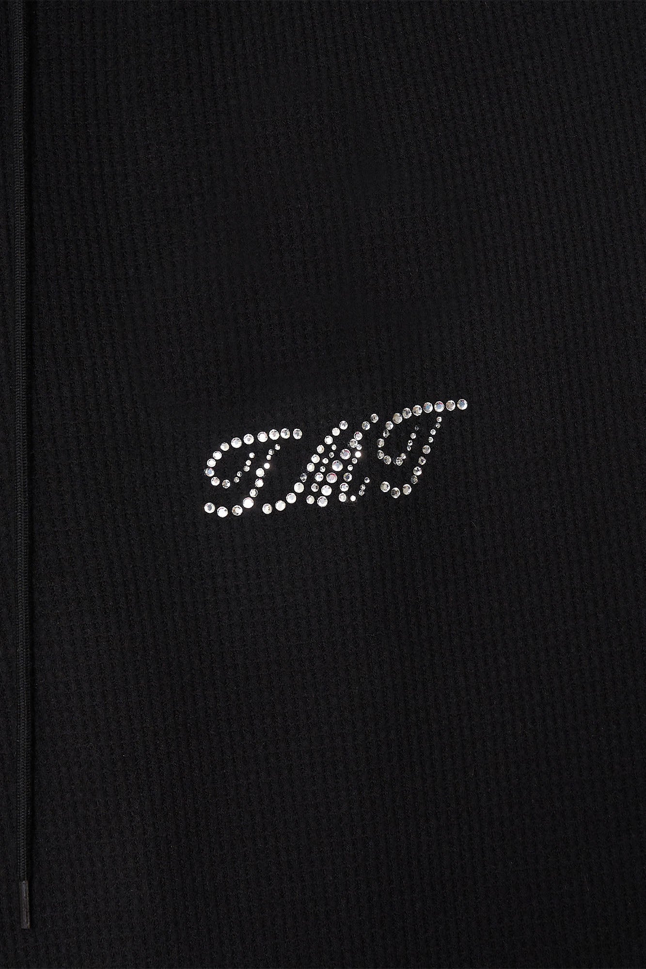 ZODIAC HOTFIX WAFFLE PANTS (BLACK)