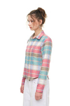 PLAID SLIM-FIT SHIRT (RED)