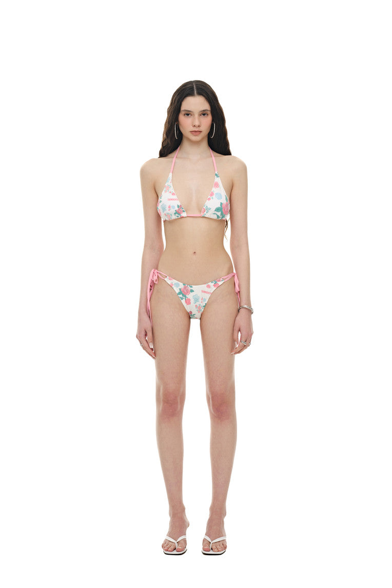ROSE STENCIL BIKINI (RED)