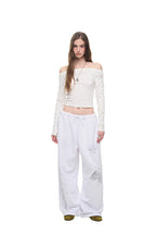 ORNAMENT 02 SWEATPANTS (WHITE)