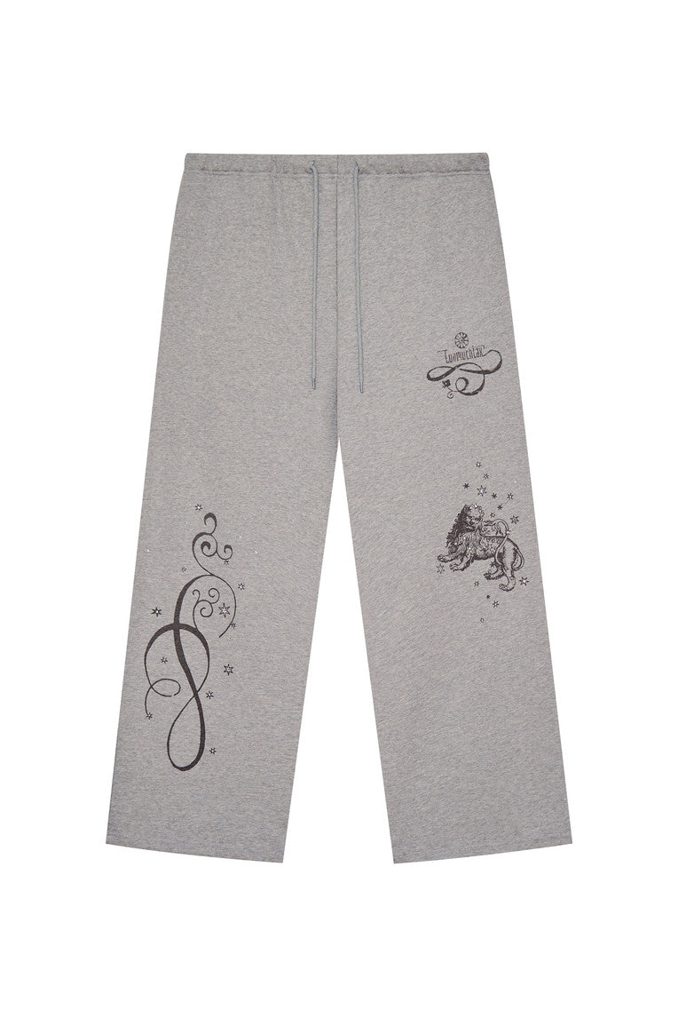 ORNAMENT 02 SWEATPANTS (MELANGE GREY)