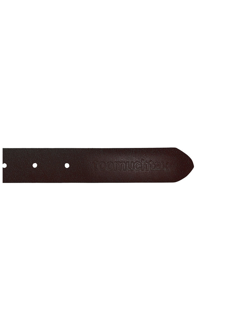 LEATHER BELT (RED)