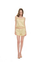 LACE TRIM SLIP CAMISOLE (YELLOW)