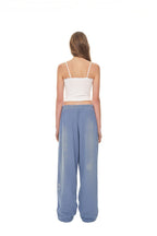 ZODIAC HOTFIX WAFFLE PANTS (WASHED BLUE)