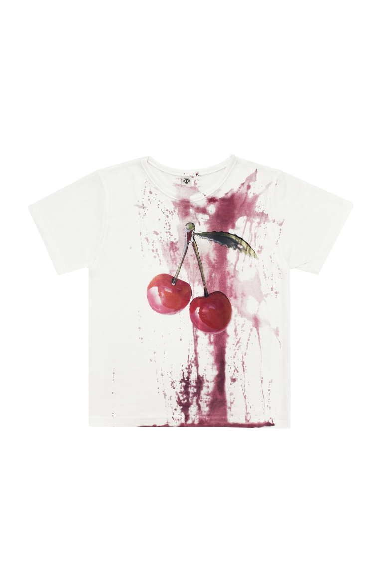 CHERRY WET BABY T-SHIRT