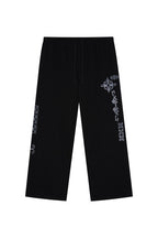 LEO WAFFLE PANTS (BLACK)