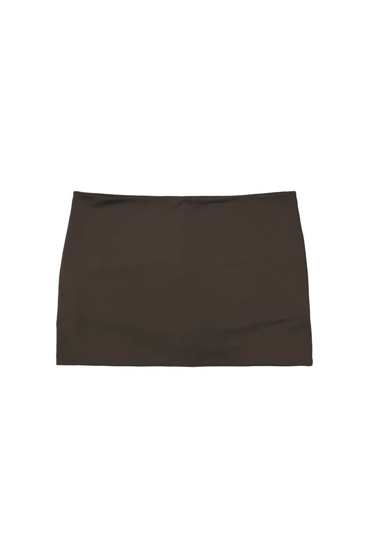 JERSEY SKIRT PANTS (BROWN)