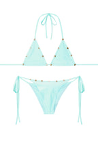 MOTHER OF PEARL GLITTER BIKINI (LIGHT BLUE)