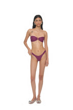 WOOD O-RING BIKINI (PURPLE)